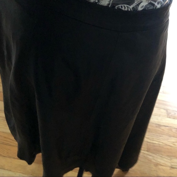 WYETH by TODD MAGILL large ultra soft leather midi circle skirt ••ON TREND - Picture 12 of 13